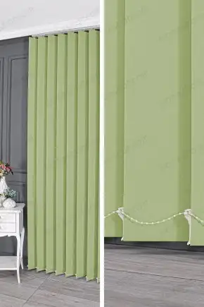 Dikey Stor Perde Fıstık Yeşili 600 V48