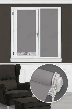 Mini Sistem Koyu Gri Mat Stor Perde 600 v45