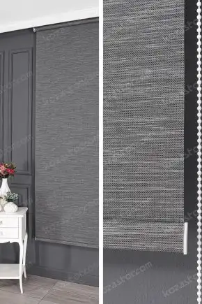 Stor Perde Kırçıllı Koyu Gri 700 V09