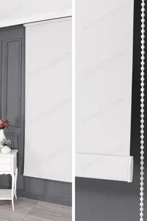 Stor Perde Mat Beyaz 600 V01