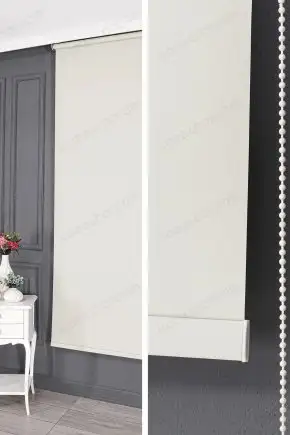 ECO Stor Perde Mat Ekru 600e V02