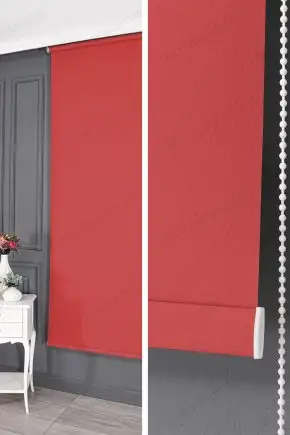 Stor Perde Mat Kırmızı 600 V20