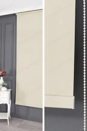 Stor Perde Mat Krem 600 V03