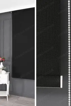 Screen Stor Perde Siyah 1450 v05