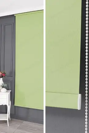 Stor Perde Mat Fıstık Yeşili 600 V48