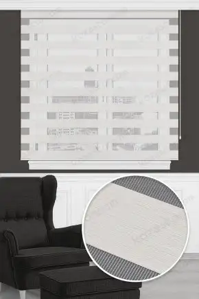 Zebra Perde Krem Bambu e125 V01